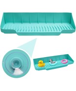 Upgrade Bathtub Splash Guard For Tub 16&quot; X 3.5&quot;, Pletpet Silicone Splash... - $38.94