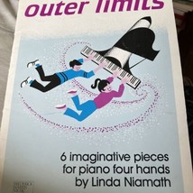 Outer Limits:  Piano Duets Linda Niamath  Songbook Sheet Music SEE FULL ... - £20.61 GBP