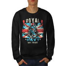 Royal Navy Glory UK Jumper British Rule Men Sweatshirt - £15.22 GBP