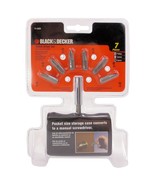 Black &amp; Decker Handy Driver Bit Set, 7 pieces with Storage Case, NEW - $84.35 MXN