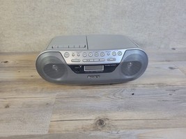 Sony CD Player AM/FM Radio Cassette Recorder Model: CFD-S05 Boombox Tested EUC - £47.95 GBP