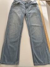 Levi’s 505 Jeans Size 14 Reg. 27x27 Levi Men In Nice Shape Blue Denim - £17.59 GBP