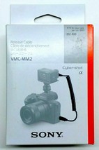 NEW Sony VMC-MM2 Coiled Release Cable DSC-RX0 Dual Camera Sync 1.65&#39; Mic... - £34.54 GBP