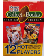 NFL Pro Set Collect A Books Premier Edition 1990 12 Hot Players - $12.13 CAD
