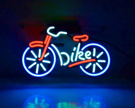 Colour Bicycle Helmet Kneepad Off-Road Beer Bar Neon Light Sign 12"x7" - $69.00