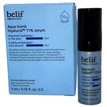 Belif Aqua Bomb Hyalucid 11% Serum AquaBomb Hydration Antioxidant 0.16oz... - £1.99 GBP