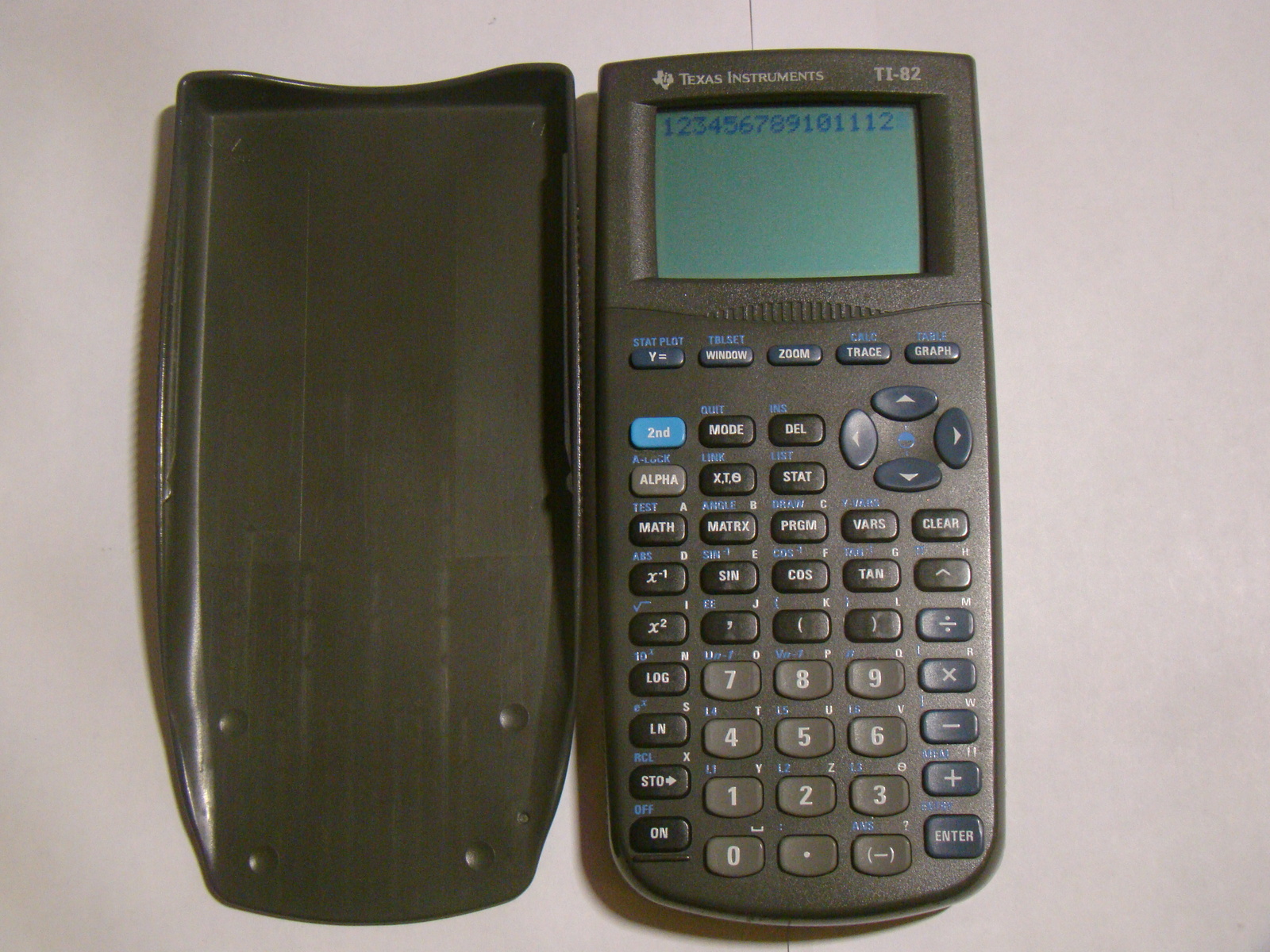 TEXAS INSTRUMENTS - TI-82 Graphing Calculator - $25.00