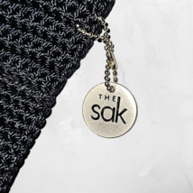 The Sak Classic Crochet Black Bag Crossbody Purse Shoulder Handbag image 5
