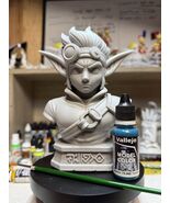 Busto Jak and Daxter 16 cm en resina – Homenaje – Figura sin pintar - $71.79