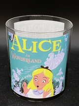 Disney Poster Series Glass Mr. Toads Wild Ride &amp; Alice Cup Made In USA - £27.14 GBP