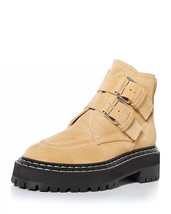 Proenza Schouler Women's Lug Sole Buckle Boots Size 37 - $505.89