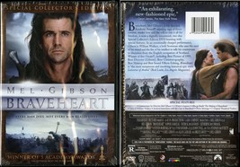 Braveheart Special Collector&#39;s Edition Dvd Sophie Marceau Paramount Video New - £5.52 GBP