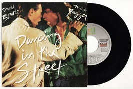 David Bowie &amp; Mick Jagger Dancing In The Street 1985 Original Spain Single - £6.57 GBP