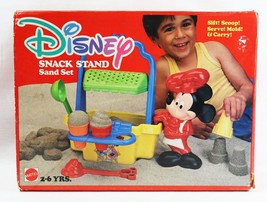 ORIGINAL Vintage 1989 Mattel Disney Mickey Snack Stand Sand Set - £39.10 GBP