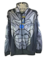 Doctor Who Cyberman Mens Full Zip-Up Hoodie Size Large BBC 2015 New with... - $30.10