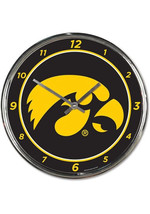 Iowa Hawkeyes Chrome Clock - NCAA - £24.86 GBP