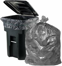 250 ct 33 Gallon Clear Kitchen Bathroom Trash Bag Garbage Can Liners Bag... - £100.21 GBP