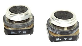 LOT OF 2 ALLEN BRADLEY 800T-A SER. T, TYPE 4,13 BLACK PUSH BUTTONS 800TA - £15.69 GBP