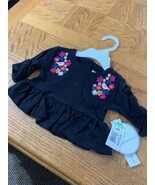 Baby Girl Koala Kids Blue Flower Shirt Size 0/3M-Brand New-SHIPS N 24 HOURS - $467.95 MXN