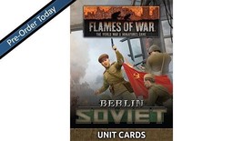 Berlin: Soviet Unit Cards (71x Cards) Late Flames of War - £23.58 GBP