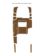 2021 Invictus 280 GT Swim Platform Cockpit Pad Boat EVA Teak Deck Floor Mat - $1,229.56 CAD