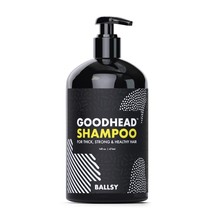 Ballsy Goodhead Shampoo Tea Tree Oil Green Tea Extract, Quinoa Blue-Green Algae - £8.97 GBP