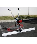 Gas Power Concrete Surface Finishing Screed Tamper Machine w/10ft Leveli... - $1,199.99