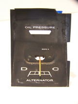 1965 Plymouth Satellite Oil Pressure &amp; Alternator Gauge Oem 61975 N Belvedere - £71.67 GBP