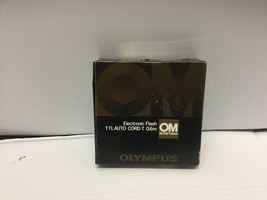 Olympus OM System Electronic Flash TTLAUTO CORD T 0.6m NIB - £21.24 GBP