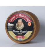 Manchego DOP Original cheese aged 6 Months - Whole Wheel of 6.5 pounds - £93.41 GBP