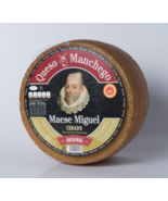 Manchego DOP Original cheese aged 6 Months - Whole Wheel of 6.5 pounds - $2,261.70 MXN