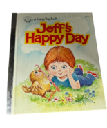 Vintage - A Happy Day Book - Jeff&#39;s Happy Day 1984 Printing 3710 - £4.53 GBP