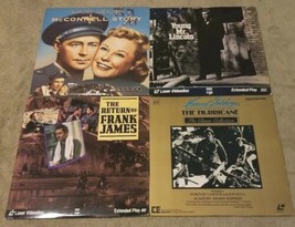 The McConnell Story, Young Mr. Lincoln, Return Of Frank James &amp; Hurrican... - £11.15 GBP