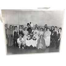 Amateur Play Acting Cast Found Photo Boise Idaho Amateur Play 50s - $21.87