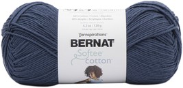 Bernat Softee Cotton Yarn-Seaside Blue - £12.05 GBP