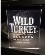 Wild Turkey Bourbon Whiskey Illuminated Led Neon Sign Home Decor, Bar, P... - $35.54 CAD+