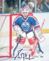 Grant Fuhr signed 8x10 photo PSA/DNA Edmonton Oilers Autographed - £23.69 GBP