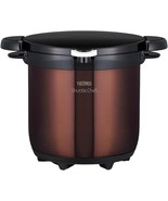 THERMOS Vacuum Insulated Thermal Cooker Shuttle Chef 4.5L – Brown KBG-45... - $262.79 CAD
