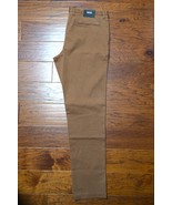 HUGO BOSS Hombre Kaito Corte Slim Elástico Algodón Marrón Chinos 38R Eu 54 - $64.13