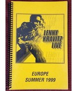 LENNY KRAVITZ - VINTAGE ORIGINAL EUROPE 1999 TOUR BAND CREW ONLY TOUR IT... - €30,00 EUR