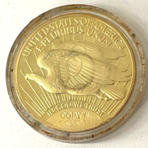 Tribute to America&#39;s Most Beautiful Coins $20 Saint Gaudens Gold Piece 1... - £6.62 GBP