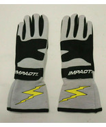 IMPACT RACE GLOVES G4 Nomex Double Layer Titanium SFI 3.3/5 Racing M Med... - €42,78 EUR