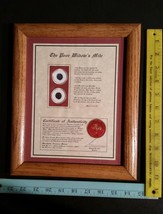 Framed Poor Widow’s Mite with Certificate of Authenticity - $44.99