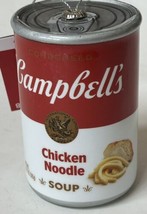 Ruz Campbells Chicken Noodle Soup Can Christmas Ornament - £11.34 GBP
