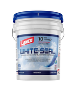 Elastomeric Seal Roof Leaks 5 Gallon White Coating Waterproof Rubberized... - $90.67