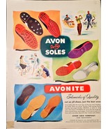 Avon Duflex Soles Avonite Salemarks of Quality-1948 Vintage Print Ad - $231.11 MXN