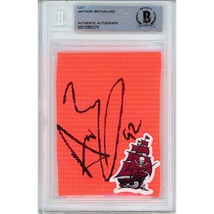 Anthony McFarland Tampa Bay Buccaneers Signed Football Pylon Beckett Aut... - £61.68 GBP