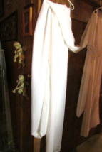 60 x 210" scarf valance swag curtain window treatment, white 100% poly (... - $3.60