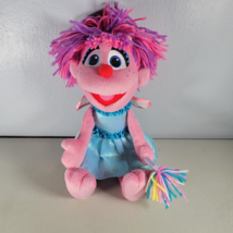 Sesame Street Abby Cadabby Plush With Pom Pom Stick Stuffed 13&quot; 2018 - £10.30 GBP
