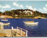 Gibb&#39;s Hill Lighthouse Bermuda 1969 Chrome Postcard K8 - $5.14